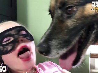 Violently. Bitch Dogs Don’t Hold Their Water Dish